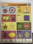 Golden Extra Thick Frame Tray Puzzle - Help Yoursef Shapes. Fixed Price $7.20.
