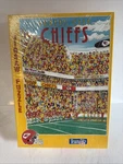 New! Kansas City Chiefs 513PC Jigsaw Puzzle John Holladay 1994 Buffalo Games. Fixed Price $47.99.