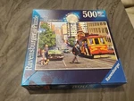 Kevin Walsh Vintage San Francisco 500 Puzzle Used Bagged Ravensburger 143221. Fixed Price $46.99.