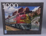 Santa Fe Super Chief Fx Schmid 1000 Pc Puzzle Train Locomotive - New. Fixed Price $19.99.