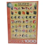 Eurographics Sushi 1000 Piece Jigsaw Puzzle New Recipe Included Free Shipping. Fixed Price $26.50.