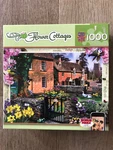 Howard Robinson Flower Cottages Jigsaw Puzzle, Masterpieces, 1000. Fixed Price $9.99.