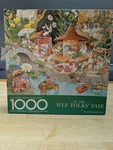 Vtg Springbok 1000P Puzzle - At The Wee Folks' Fair, 1983 Complete!. Fixed Price $36.99.