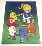 Vintage Rainbow Brite And Twinks Jigsaw Puzzle 100PCS Golden Complete 1983. Fixed Price $13.99.