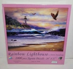 Steve Sundram Rainbow Lighthouse 1000 Piece Jigsaw Puzzle Sealed Sunsout New. Fixed Price $29.95.