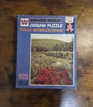 Whitman Vintage Puzzle 500 Piece B4615 Series 232 Gracious Garden Deluxe Guild. Fixed Price $10.40.
