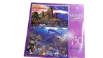 Mb Milton Bradley Seascapes 750 Piece Jigsaw Puzzle Agile Phantom Purple. Fixed Price $14.99.