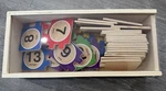 Melissa & Doug Self-correcting Wooden Number Puzzles With Storage Box 40 Pcs Nib. Fixed Price $9.99.