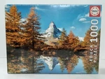 Educa Borras 1000 Pcs Matterhorn Mountain Autumn Puzzle 17973 Sealed 27X19. Fixed Price $19.99.