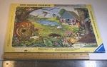 1988 Ravensburger Paperboard Puzzle 42PIECE (missing Piece) Where Animals Live. Fixed Price $6.99.