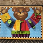 Melissa & Doug Basic Skills Puzzle Board - Wooden Educational Toy. Fixed Price $14.00.