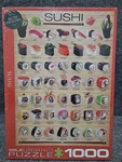Eurographics 1000 Piece Puzzle Sushi. Fixed Price $25.00.