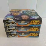 Cardinal Star Wars Puzzles 3 Pack 211 Pc Panoramic Disney Lucas Hollywood Movies. Fixed Price $19.95.