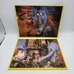 1982 The Great Space Coaster Inlaid Tray Puzzles - Jaymar Sunbow 2373 Lot Of. Fixed Price $39.95.