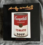 Ceaco Andy Warhol Campbell's Tomato Soup / 550 Piece Jigsaw Puzzle Nib. Fixed Price $19.99.