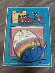 Vintage Wooden Puzzle Humpty-dumpty 17 Pcs 1984C Judy Instructo. Fixed Price $11.00.