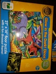The Learning Journey 787533 24 Pieces Puzzle Doubles Glow Dark! Dinos.. Fixed Price $10.00.