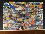 Ravensburger "road Trip Usa" 1000 Pc Complete Smoke Free Excellent Shape. Fixed Price $12.00.
