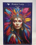 Bluebird Indian Beauty 1000 Piece Jigsaw Puzzle Nib Native American Art. Fixed Price $26.99.
