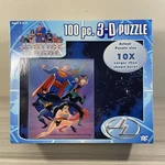 Pressman Justice League Jigsaw Puzzle 100 Piece Sealed Box 3D Dc Comics Nib New!. Fixed Price $16.84.