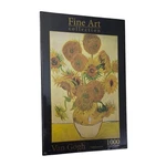 New Sealed Fine Art Collection Vincent Van Gogh Sunflowers Puzzle 1000 Pcs. Fixed Price $23.79.