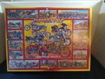 "motorcycle Madness" White Mountain Puzzle 1000 Xl Pieces. Fixed Price $7.49.