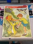 Vintage - Walt Disney Productions Winnie The Pooh Frame Tray Puzzle By Whitman. Fixed Price $5.99.