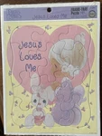 Vintage 1993 Malco Frame-tray Precious Moments Puzzle New Jesus Loves. Fixed Price $7.99.