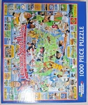 American Sports History Jigsaw Puzzle 1,000 Pieces! Vintage.. Fixed Price $8.00.