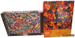 2 Colorful Vntg Puzzles Educa Butterflies 500 Pc Springbok Jelly Bean Jumble. Fixed Price $6.99.
