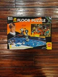 Vintage 1997 Roseart Lego Exploriens Giant 2 Sided Floor Puzzle Space Complete. Fixed Price $17.99.