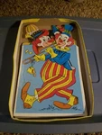 1960'S 4 Inlaid Clown Puzzles Warren Paper Built-rite. Fixed Price $13.56.