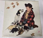 1989 Sealed Hoyle Norman Rockwell Pride Of Parenthood 550 Pc Puzzle Puppies Boy. Fixed Price $10.00.