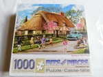 Bits And Pieces Jigsaw Puzzle Trevor Mitchell: Spring Their Heels 1000. Fixed Price $15.99.