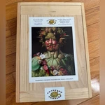Artifact - Guiseppe Arcimboldo Vertumnus Wooden Jigsaw Sealed. Fixed Price $85.00.