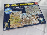 Jan Van Haasteren 81385 Jumbo 3X 1000 Pc Jigsaw Puzzles And Posters. Fixed Price $88.00.