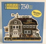 Charles Wysocki Clammers At Hodge's Horn Shaped Puzzle 750 Pc Hasbro 2003. Fixed Price $19.99.