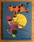 Vintage 1974 Judy Instructo 12 Pc Wooden Puzzle Hey Diddle J061003. Fixed Price $12.99.