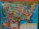 Whitman United States Puzzle No. 4519 Publishing Co. Fixed Price $16.00.