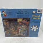 1986 Warren Beatrix Potter The Tale Of Two Bad Mice 20 Pc Wood Puzzle Sealed. Fixed Price $29.99.