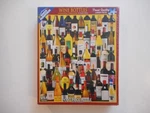 White Mountain 1000 Piece Jigsaw Puzzle, Wine Bottles, 2015. New Sealed. Fixed Price $6.95.