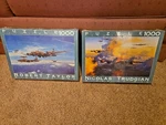 Fink Company Lot Of 2 Wings War 1000 Puzzles Robert Taylor, Nicolas Trudgian. Fixed Price $32.95.