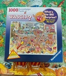Ravensburger Wasgij? 1000 Piece Mystery Puzzle - High Tide 100% Complete Euc. Fixed Price $13.99.