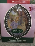 American Girl Frame Felicity Three 50-PIECE Puzzles!. Fixed Price $30.40.