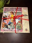 Saturday Evening Post 1000 Piece Puzzle Norman Rockwell The Babysitter Complete. Fixed Price $15.00.