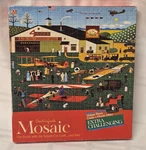 Vtg. New / Sealed Milton Bradly Puzzle Mosaic Square Cut Charles Wysocki Flying. Fixed Price $32.99.
