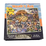 Puzzle Jigsaw Noah's Ark 100 Pieces Larger Complete By D.o.w.d.l.e. Fixed Price $12.95.