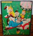 Vintage 1953 Whitman Howdy Doody Picture Puzzle No. 4428:29 Airplane. Fixed Price $19.99.
