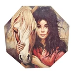 Vtg 1966 Milton Bradley Devon "my Pride" Etienne Roth Big Eye Octagonal Puzzle. Fixed Price $30.00.