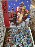 1980 Springbok Jim Henson Muppet Christmas Party Puzzle - Sealed. Fixed Price $41.30.